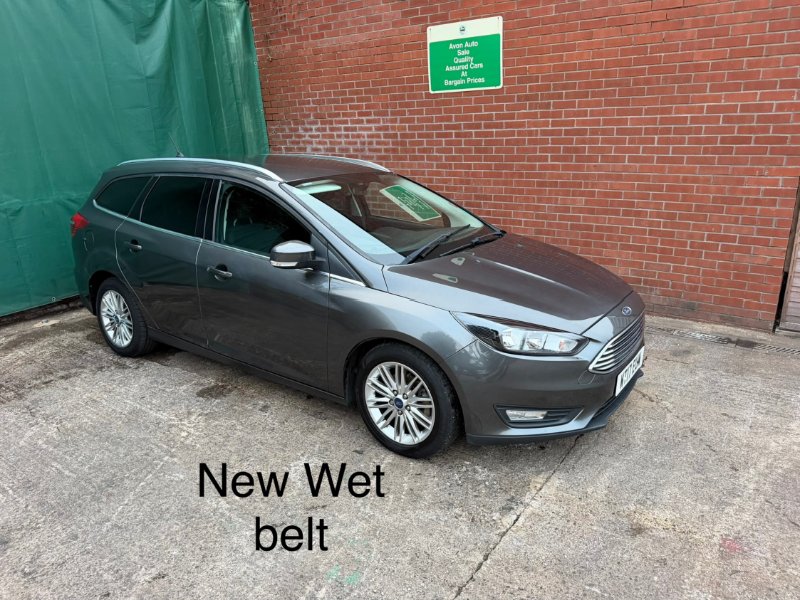 Grey Ford Focus 1.0T EcoBoost Zetec Edition Estate 5dr Petrol Manual Euro 6 s/s 125 ps